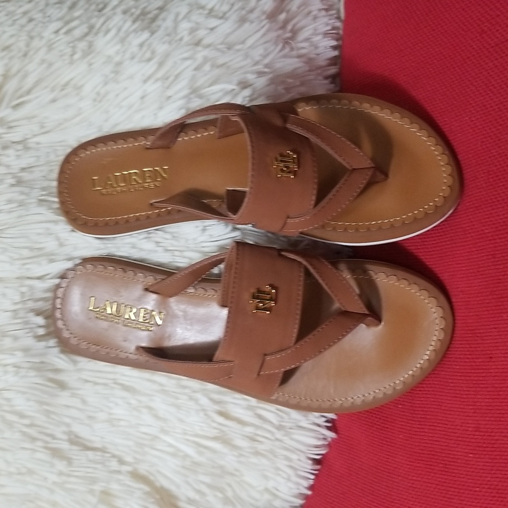 Ralph Lauren Brown Sandals - Picture 3 of 10